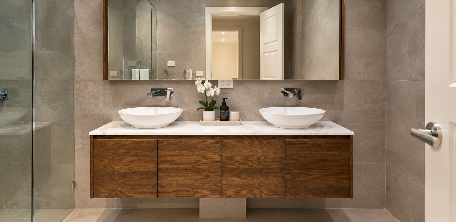 Bathroom Renovation Mornington Peninsula Modern bathroom renovation by Old School Builders on the Mornington Peninsula